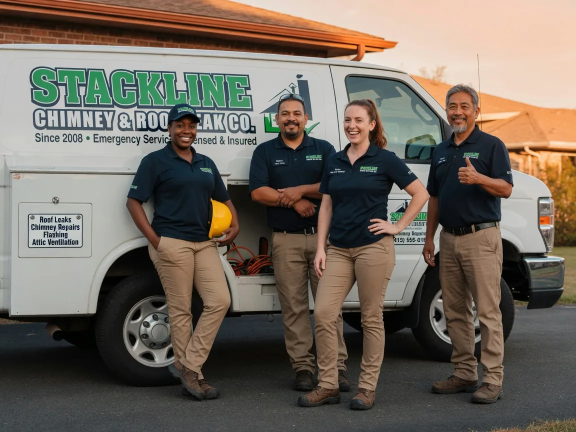 Chimney flashing repair company in Springville, NY